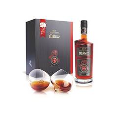 MALTECO | 25YO 40% SAVIO S.R.L. RUM (70CL) + 2x Glas