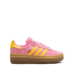 adidas - Gazelle Bold Bliss Pink Spark sneakers - dam - gummi/Tyg/kalvmocka - 8.5 - Rosa