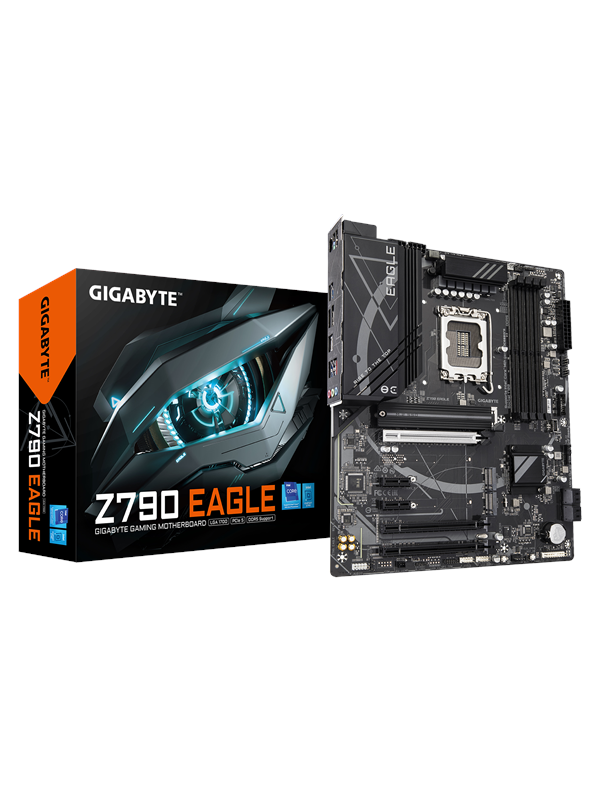 GIGABYTE Z790 EAGLE Bundkort - Intel Z790 - Intel LGA1700 - DDR5 RAM - ATX