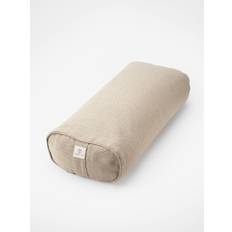 Yogamatters Hemp Rectangular Buckwheat Bolster - Natural