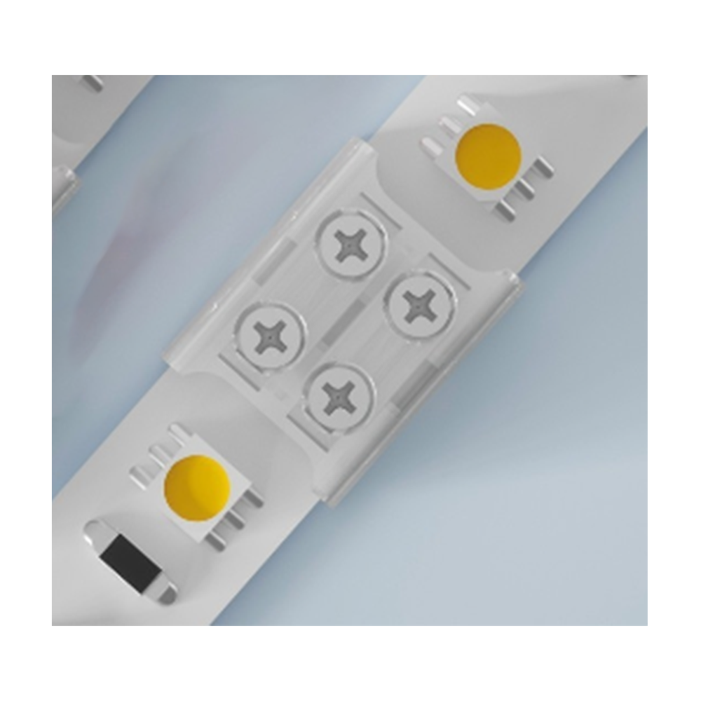 LED strip skruesamler - 10mm, enkeltfarvet, IP20, 5V-24V