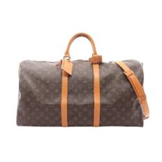 Louis Vuitton Vintage, Vintage , unisex, Brun, ONE SIZE, Pre-owned Canvas Weekendtaske