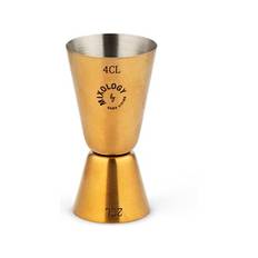 Mixology by CASA Living Målebæger - 2/4 cl - Rustfrit stål - Guld