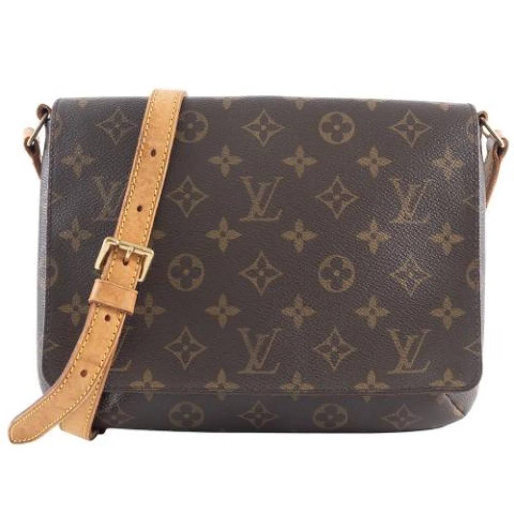 Louis Vuitton Vintage Pre-owned canvas tasker - Vintage - Dame - Brun - ONE SIZE - Uld