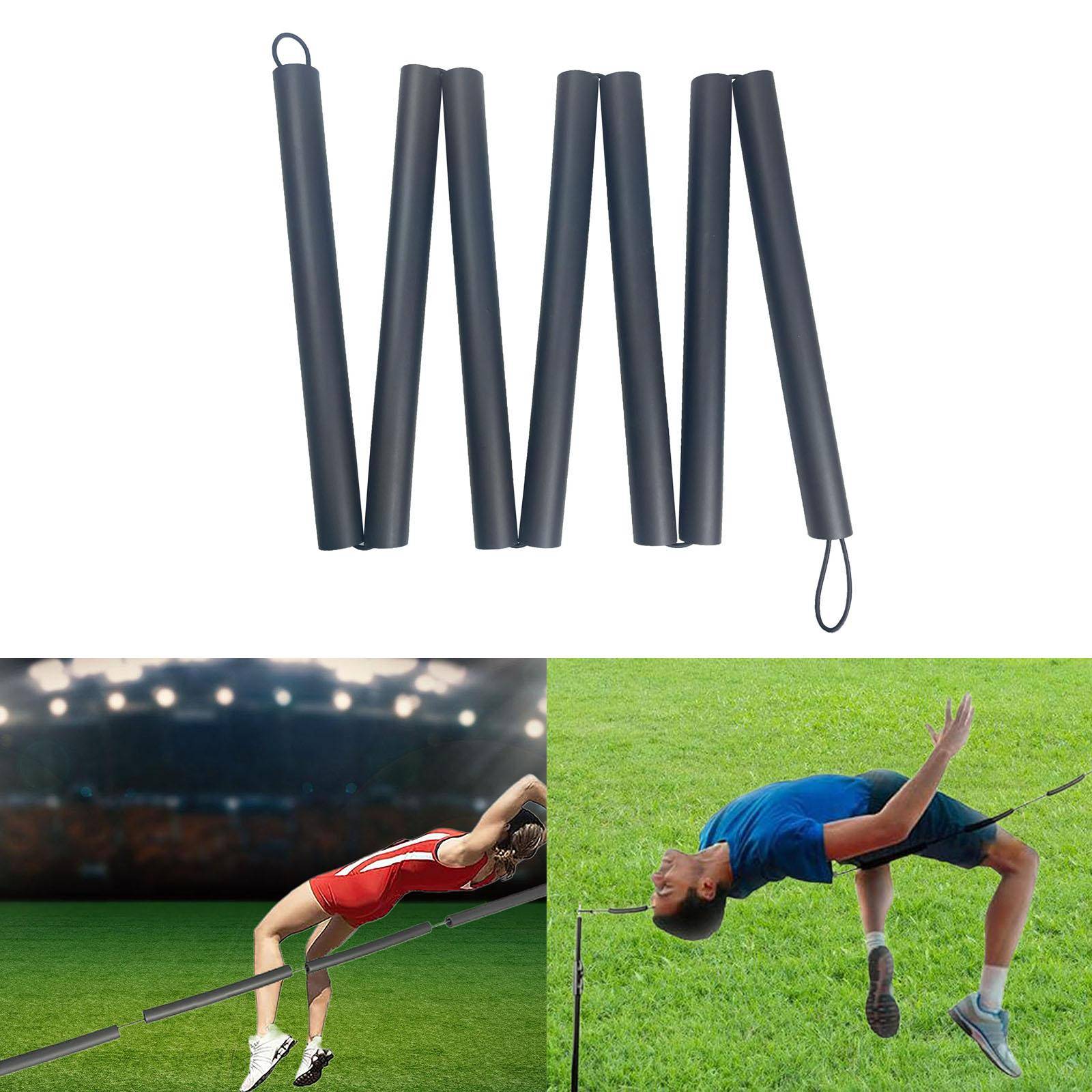 Höghopp Bungee Cord Träningsutrustning Elastiskt Gummi Ribba Banrep Mjuk Höjdträning Bälte Lättanvändning