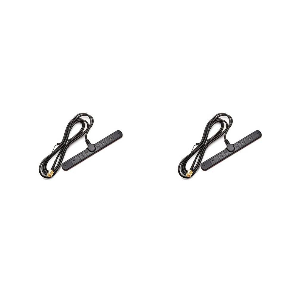 2X 4G Full-Band Patch Antenn 5Dbi Mobiltelefon Bil Omni Signal Booster WCDMA DTU GSM GPRS Nätverksförstärkare SMA Hane