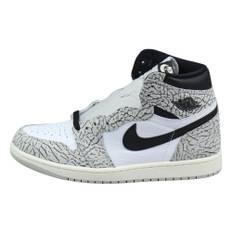 Jordan, Skor, Herr, 36 EU, Läder, White Cement Retro High Top Sneaker