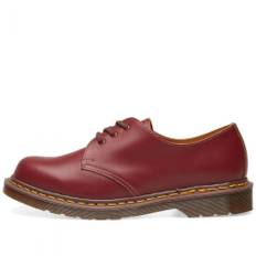 Dr. Martens, Skor, Herr, Röd, 42 EU, Läder, Vintage 1461 Made In England Oxblood Lädersko