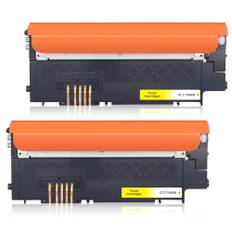 CLT-P404C CLT-404S Toner für Samsung C480W Kompatibel für Toner Samsung Xpress SL C480F WC430W C430 C480 CF480FN C48X C43X Series Drucker (2X Gelb)