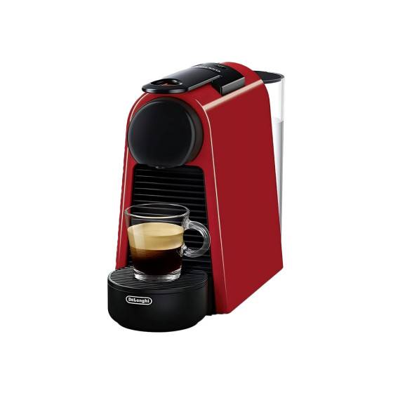 Nespresso Essenza Mini EN85R Coffee Pod Machine (DeLonghi) - Red