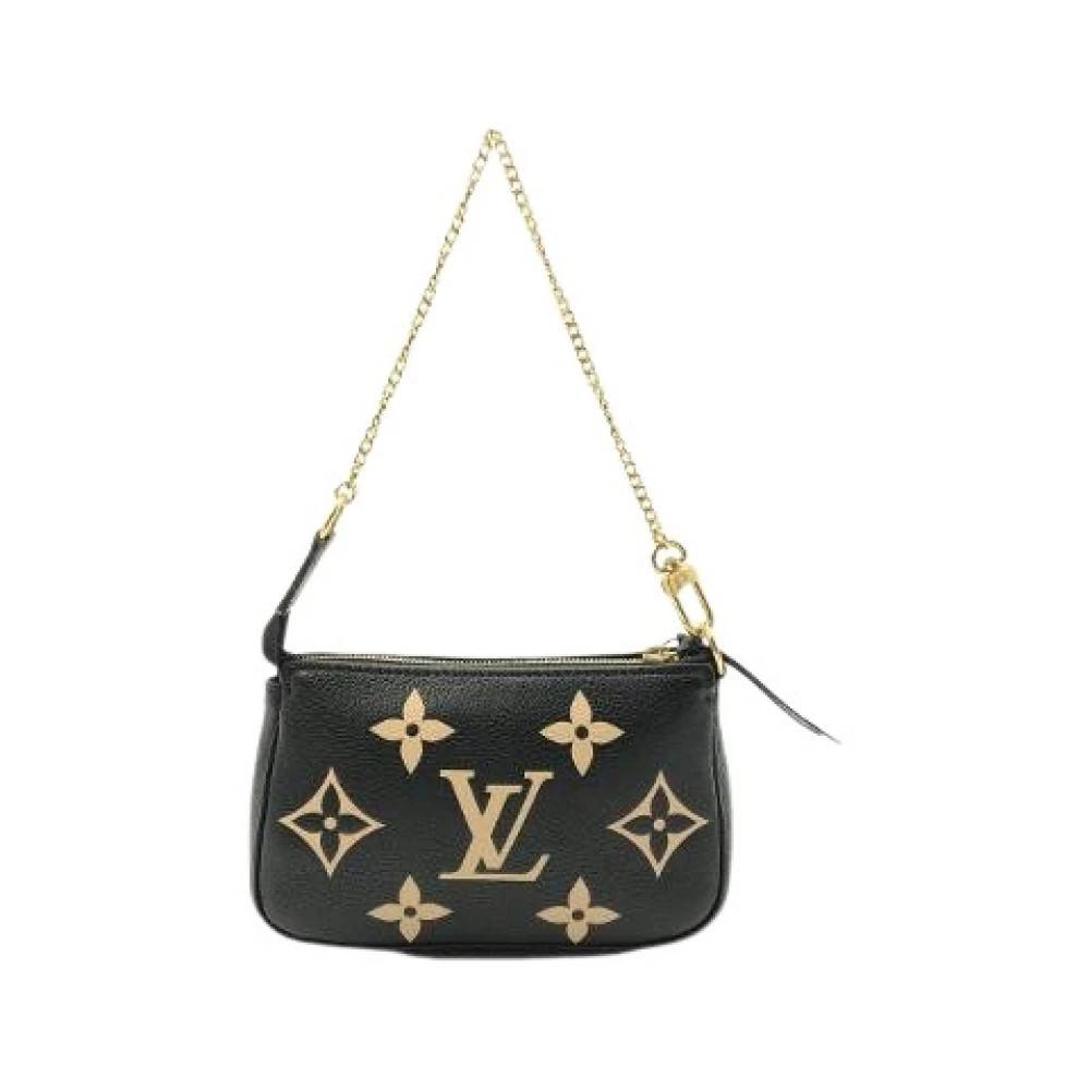 Louis Vuitton Vintage Pre-owned Bicolor Monogram Empreinte Accessory Pouch - Vintage - Dame - Sort - ONE SIZE -