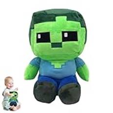 WDKXCN Plyschleksak, Creeper Plyschleksak, Creeper Plysch Doll, Basic Plysch Karaktär Creeper (Jiangshi 26 cm)