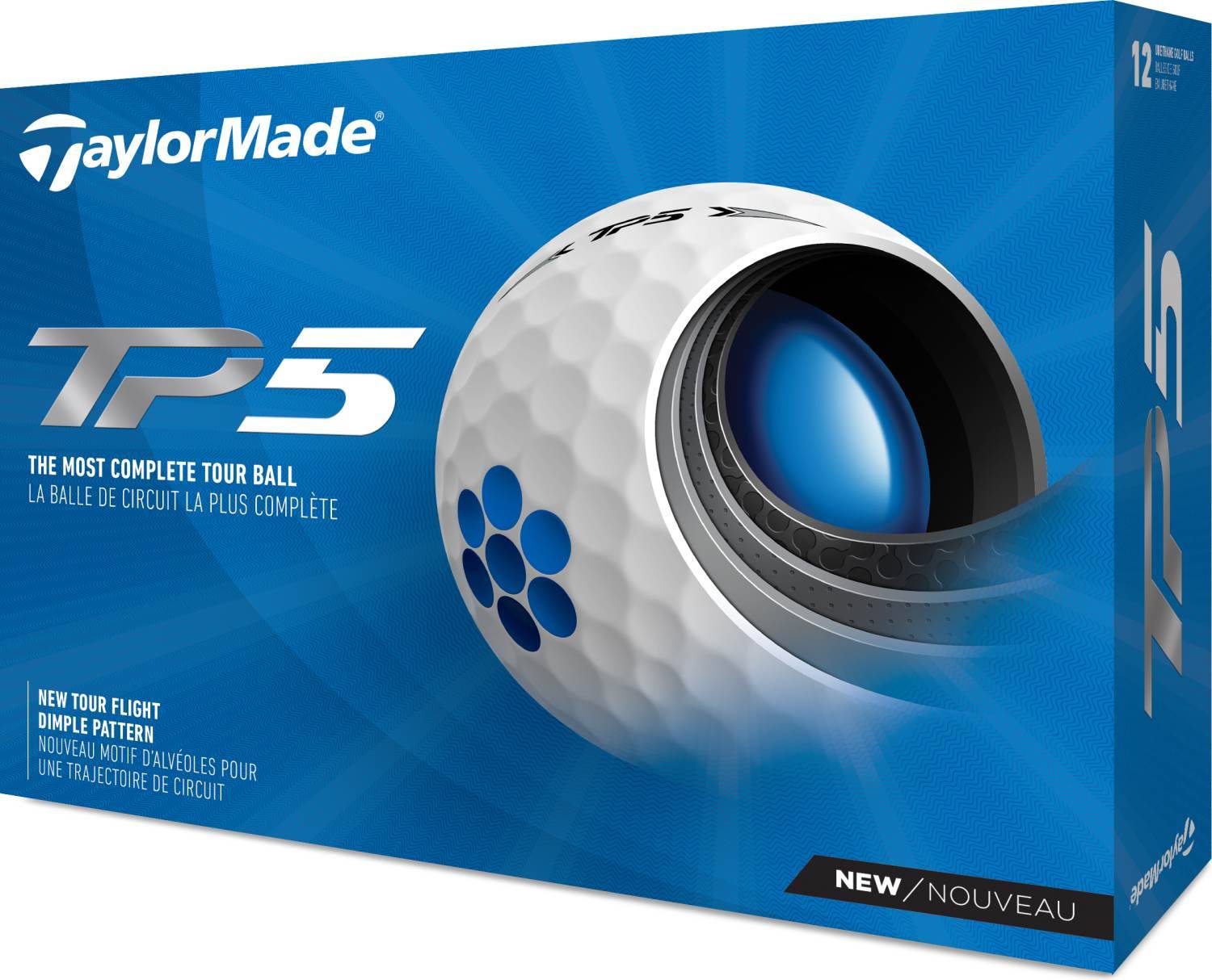 Taylormade TP5 (2021) Logobolde.
