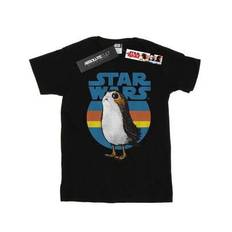 Dam/dam The Last Jedi Porg Cotton Boyfriend T-shirt (svart) - Kaffebrun - L,M,S,XL,XXL,XXXL