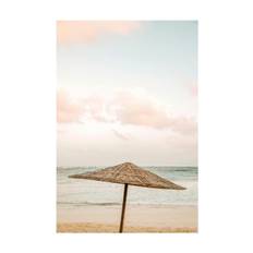 Parasol by the Ocean Poster (50x70 cm)