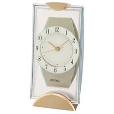 Seiko Clocks Gold Mantel Clock QXG146G