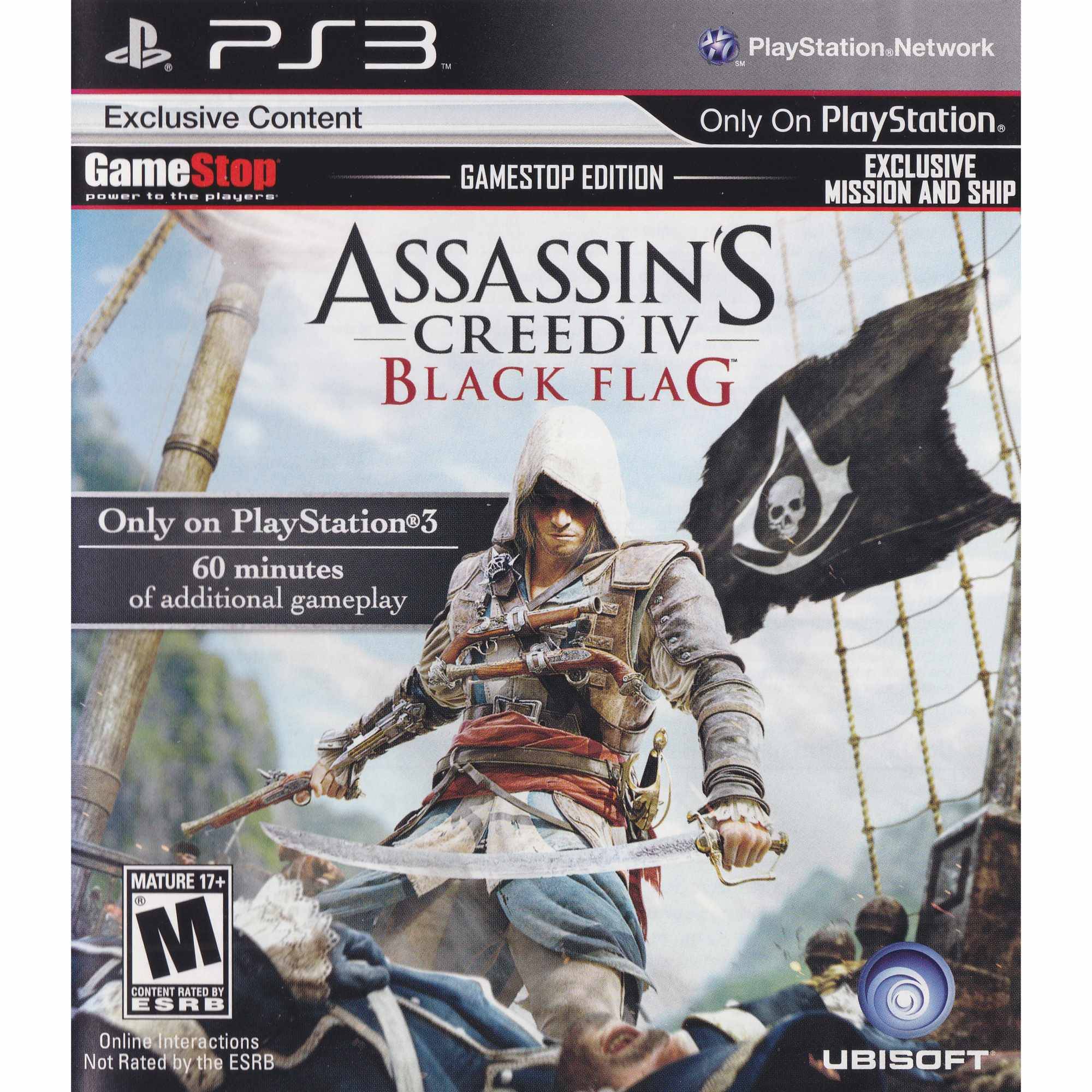 Assassins Creed IV Black Flag Playstation 3 PS3 IMPORT (Begagnad)