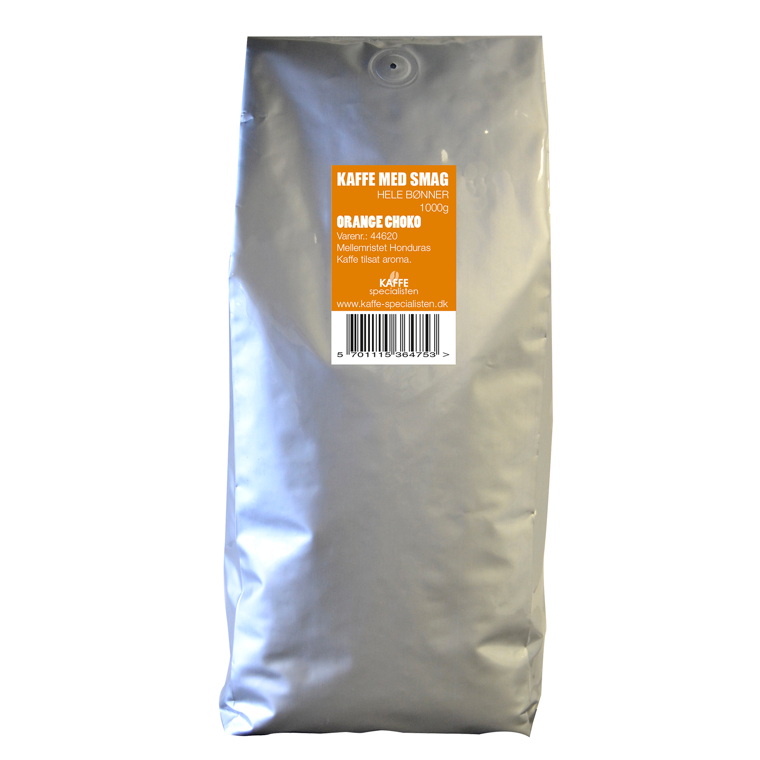 Te og kaffespecialisten, Orange og chokolade Malet til filterkaffe 1000 g..