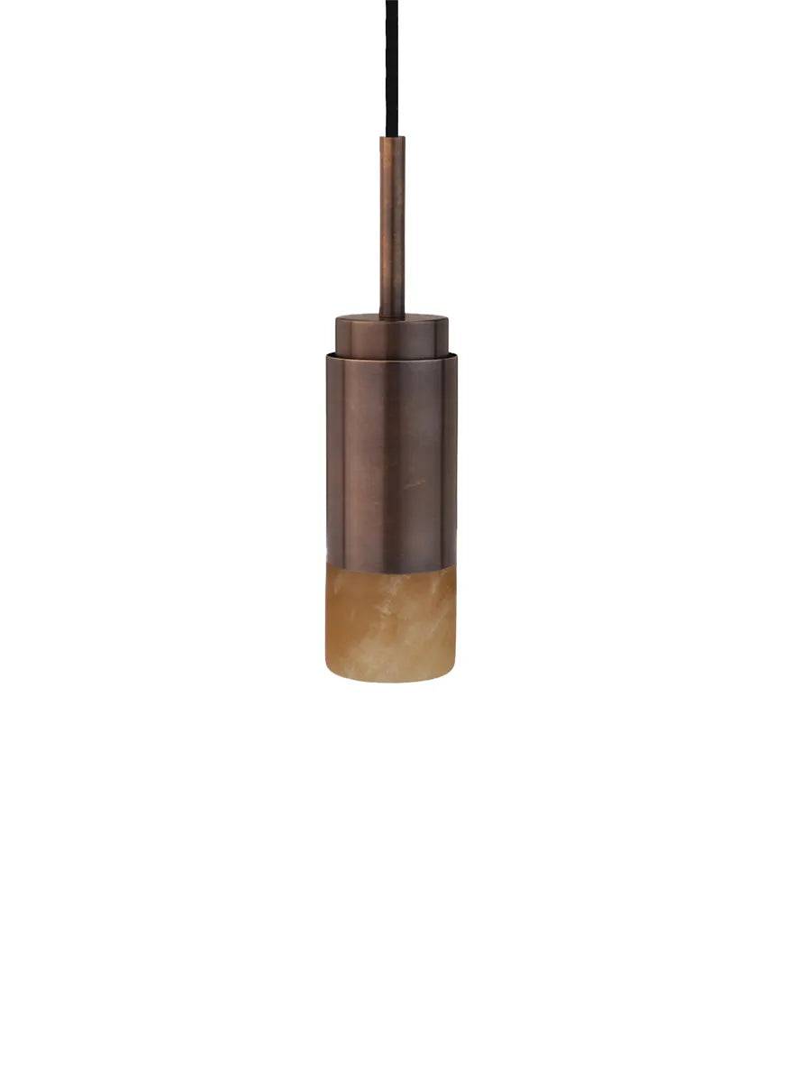 Donya ONYX Cylinder, amber fra Anour Browned Brass - Jacobsen Plus