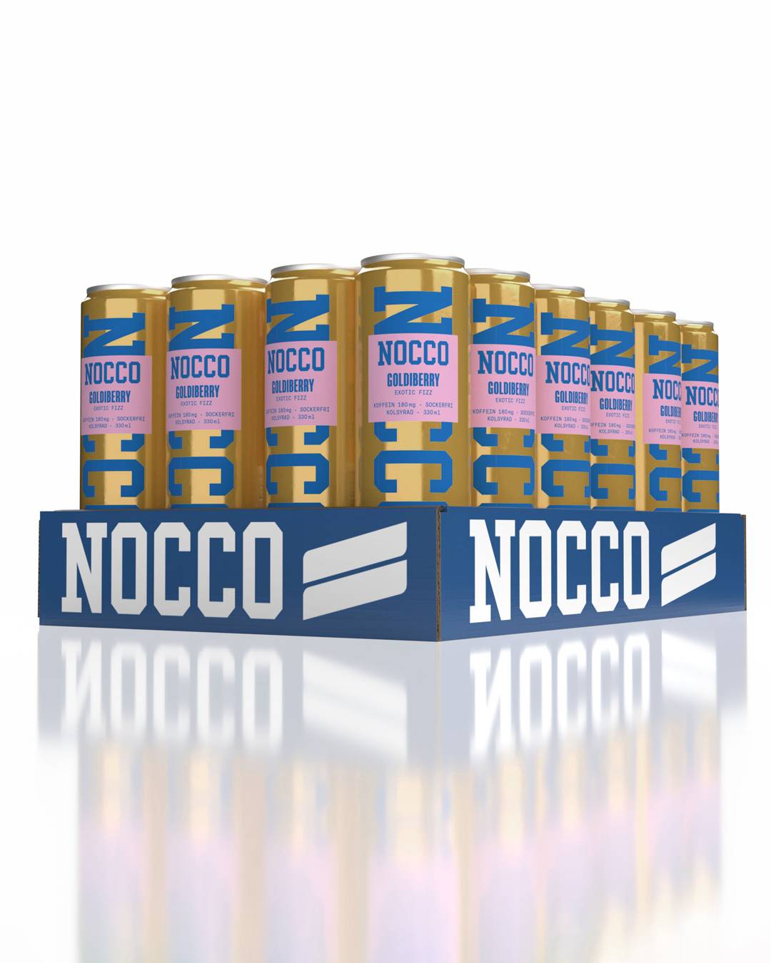 NOCCO BCAA | Goldiberry - 24-pack