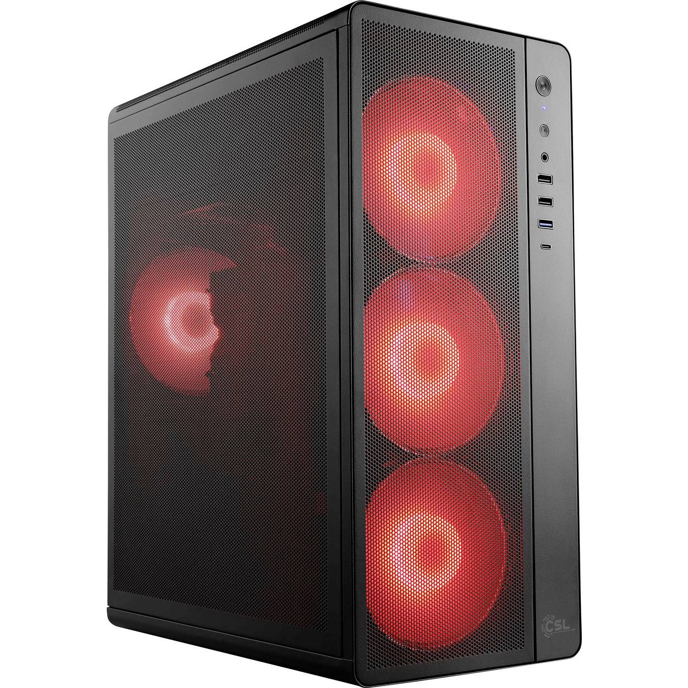 CSL Computer Gamer-PC M12050H 2.5 cm (1 tum) AMD Ryzen 5 5600 4.4 GHz 16 GB RAM 1 TB SSD Nvidia GeForce RTX™ 5060 Ti 8 GB GDDR7 94222