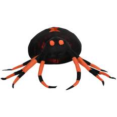Oppustelig LED Spider 43cm Halloween Vandtæt