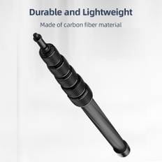 Handheld Microphone Boom Arm 6-Section Extendable Mic Arm Carbon Fiber Boom Pole for Microphones 5-Section