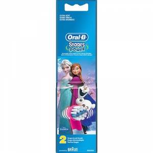 Oral-B Stages Power Borsthuvud Prinsessor 2 st