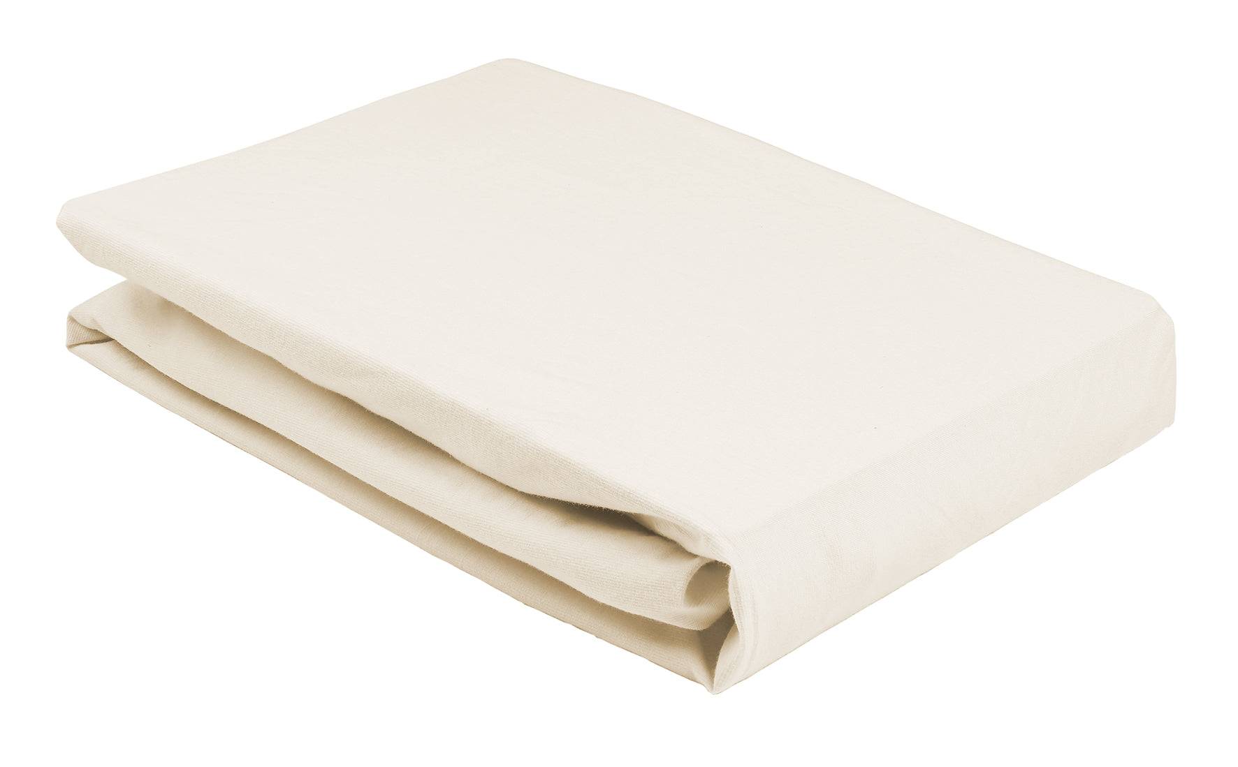 Elegante ´Soft´ jerseylagen, flere størrelser - Offwhite - 180-200/200 cm