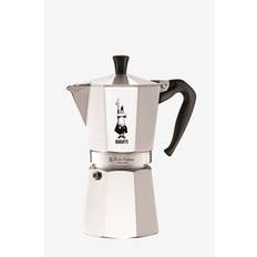 Bialetti - Moka-maskine 9 kopper Moka - Sølvfarvet