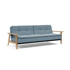 Innovation Dublexo Sovesofa (558 Soft Indigo, Frej Oak)