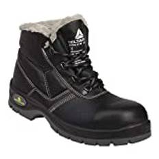 Chaussures de l'hiver de sécurité pirater travail. HUD S3 SRC bordée de fourrure anorak (46)