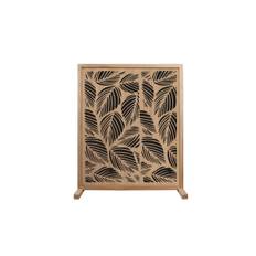 Skillevæg med Palme motiv i egetræ - flere størrelser (Variant: 1500x800x40mm)