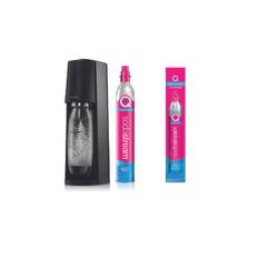 Sodastream - Terra - Black + 1 CQC Extra Cylinder - Bundle