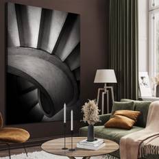 Lærredsprint - Spiral Serenity (80x120)