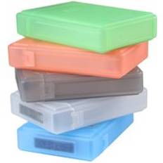 3.5 tum ide sata hdd caddy fodral extern hårddisk lagringslåda för hdd höljesfodral flerfärgad - Vit