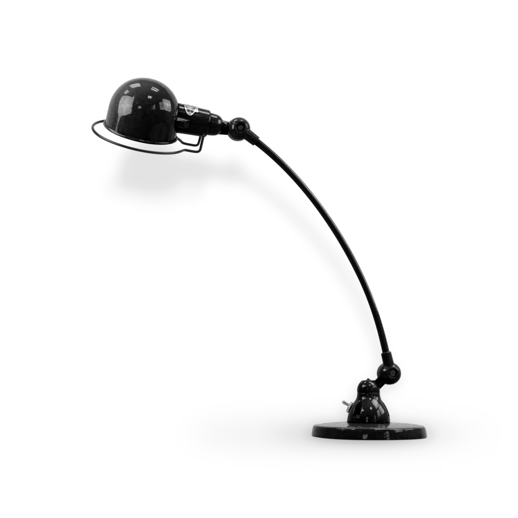 Signal SIC400 bordlampe fra Jieldé - Black hammered / Blank