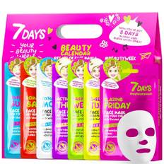 7 Days Gift Set Beauty Calendar Maschere in tessuto 8 pz