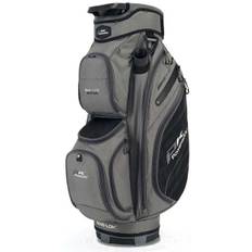 Powakaddy DLX-Lite Edition Cart Bag - Gun Metal with Black Trim