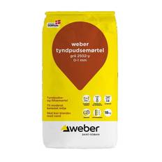 weber Tyndpudsemørtel Grå 18 kg - Weber