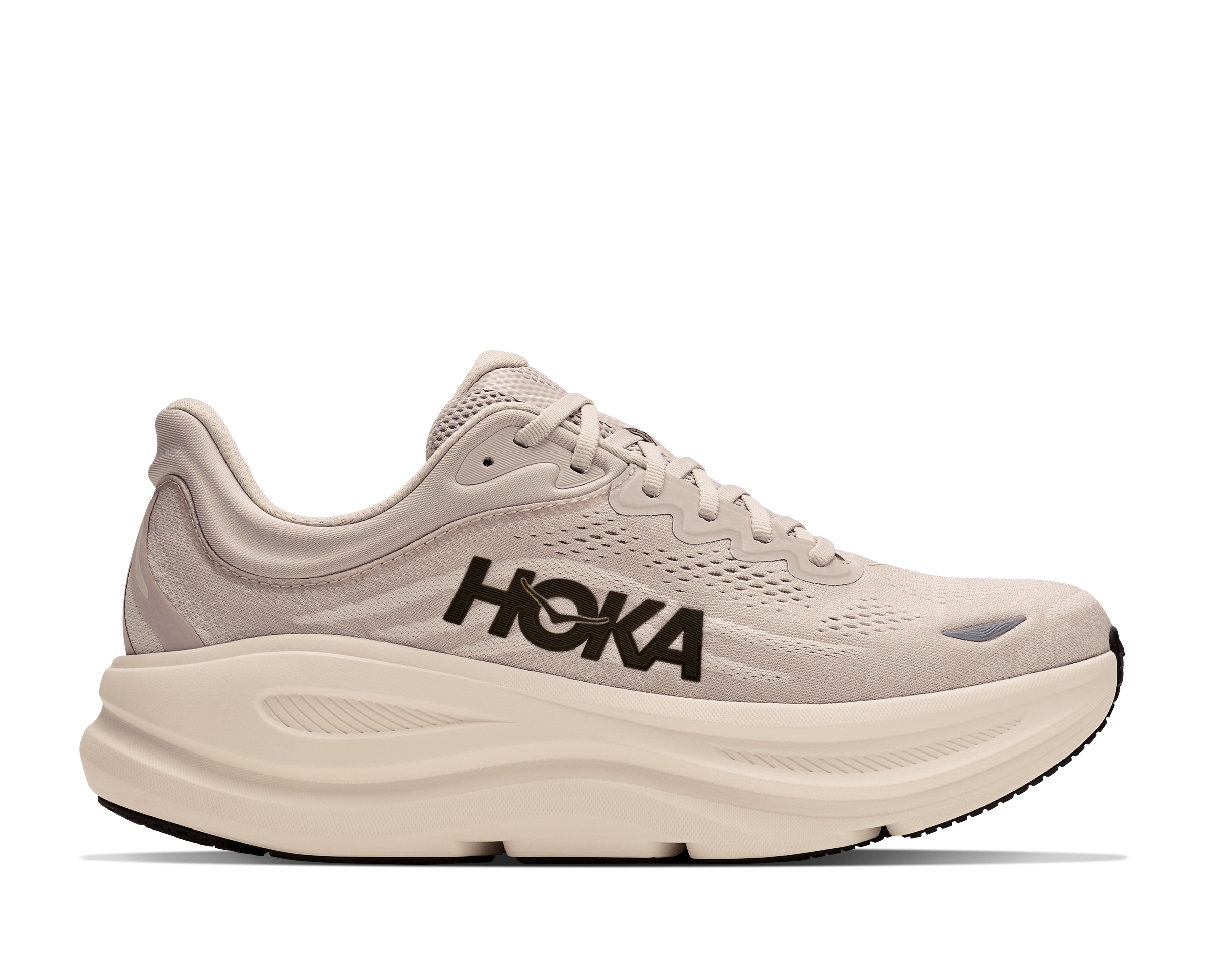 Hoka M Bondi 9 River Rock Grey / Alabaster - 44 2/3