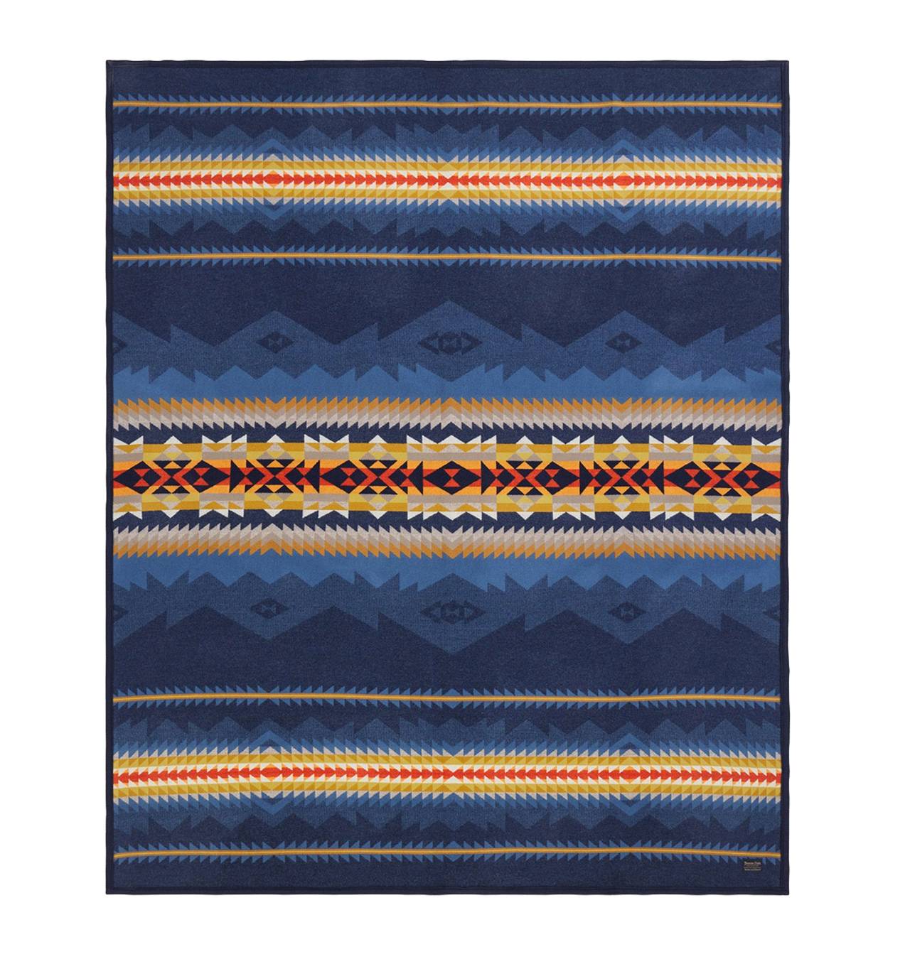 Pendleton - Jacquard Unnapped Wool Blanket - Cascadia, Pendleton