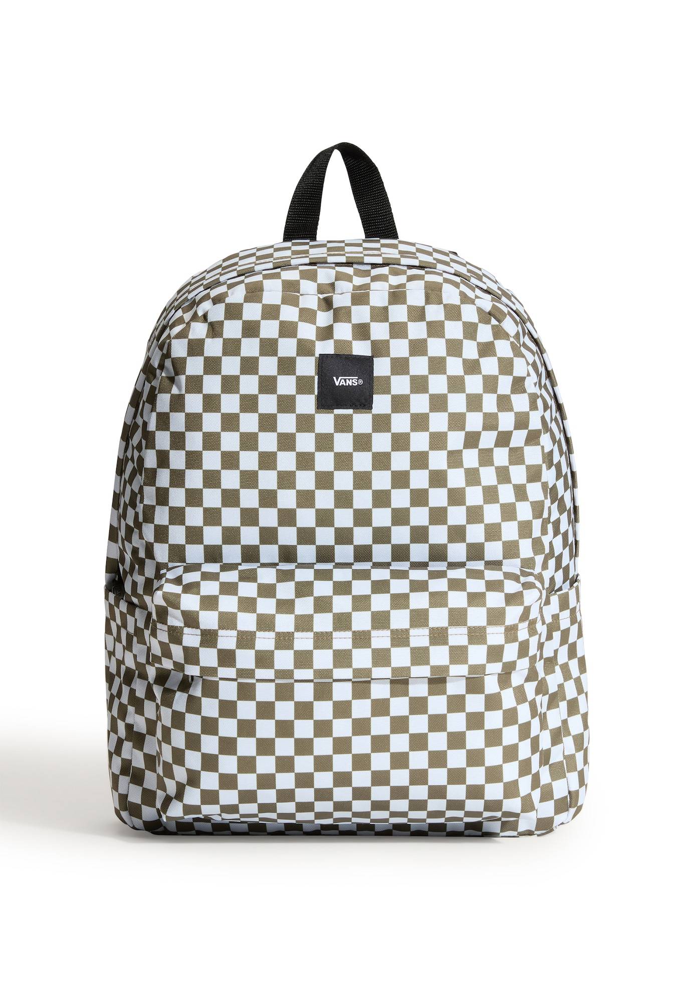 VANS Rygsæk 'Old Skool Check'  oliven / hvid