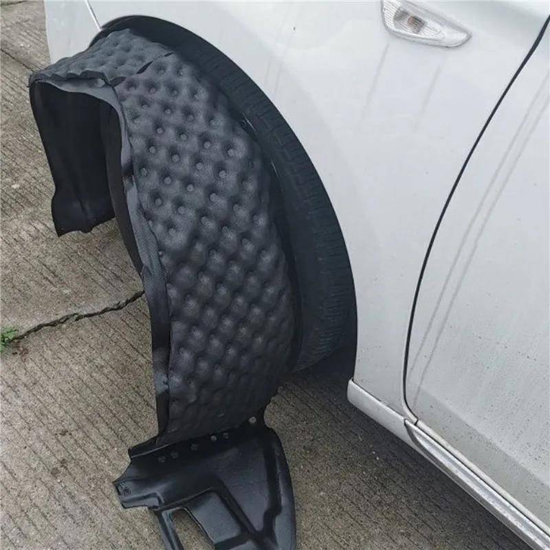 Sound Absorption Wave Cotton Automobile Self-adhesive Sound Insulation Cotton Whole Vehicle Lining Leaf Plate Door Denoise Tool Heat Shields 2