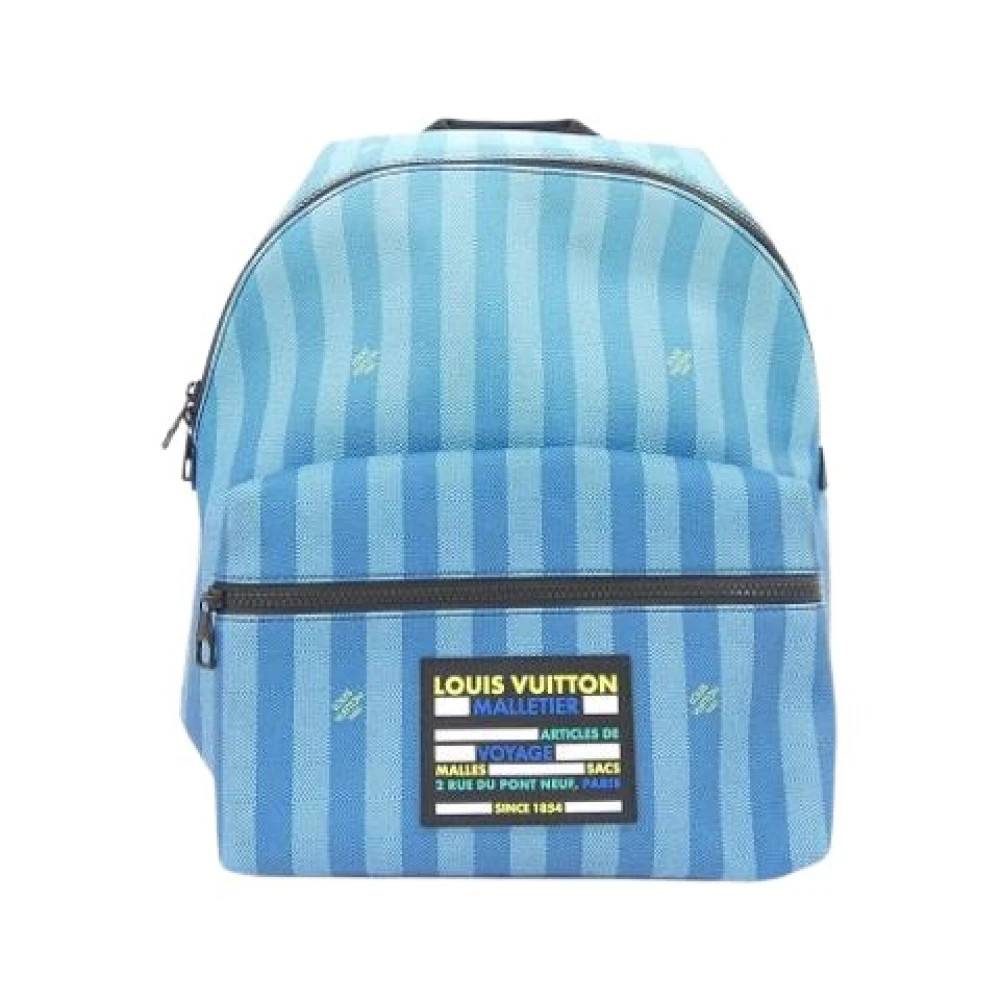 Louis Vuitton Vintage Pre-owned Vintage Canvas Rygsæk - Vintage - unisex - Blå - ONE SIZE -