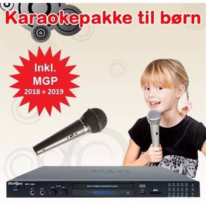 Karaokepakke til børn.