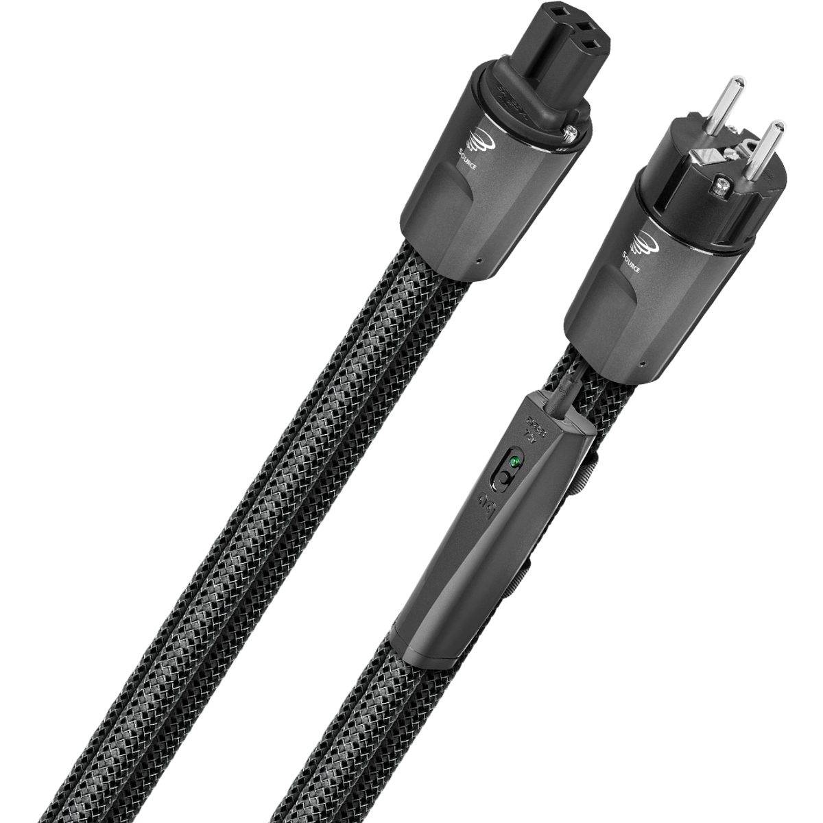 Audioquest Tornado 72V DBS C15 (källkabel) 3m - Strömkabel, IEC C15