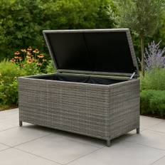 Dynbox i konstrotting | Grå | 134x54x59cm