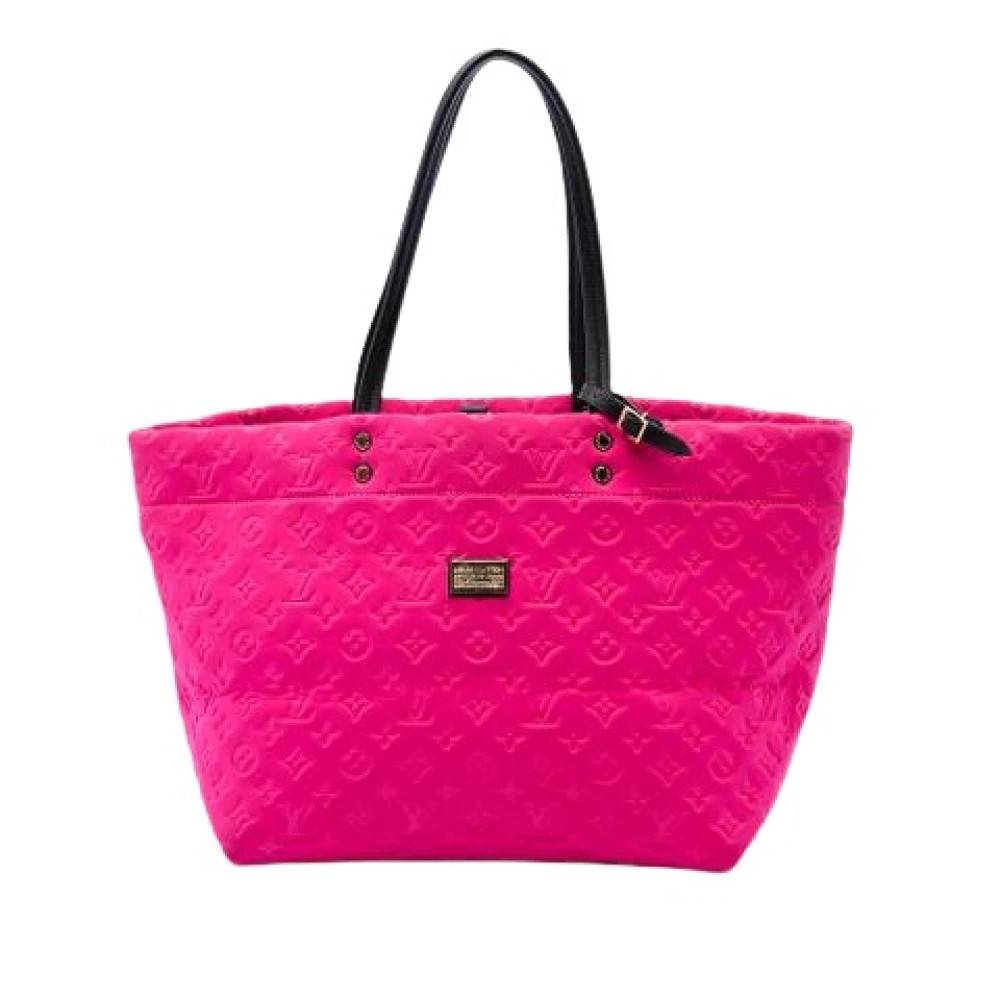 Louis Vuitton Vintage Pre-owned Scuba Tote - Vintage - Dame - Lyserød - ONE SIZE - Uld