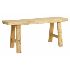 Nordal ARGUN wooden bench - 110x40 cm - natural